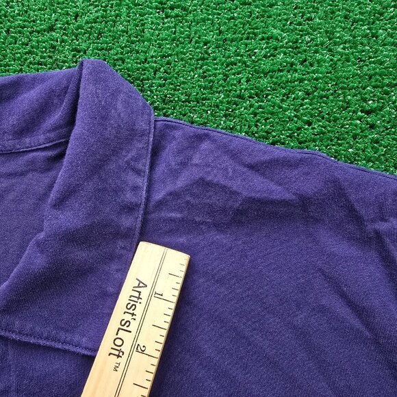 Brooks Brothers 346 Polo Shirt Mens XL Blue Short Sleeve Golf Performance Preppy - Picture 4 of 8